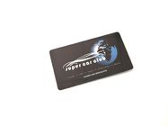Biglietti da visita su misura del PVC tagliati muffa con colore pieno che stampa forma irregolare di 85x45mm